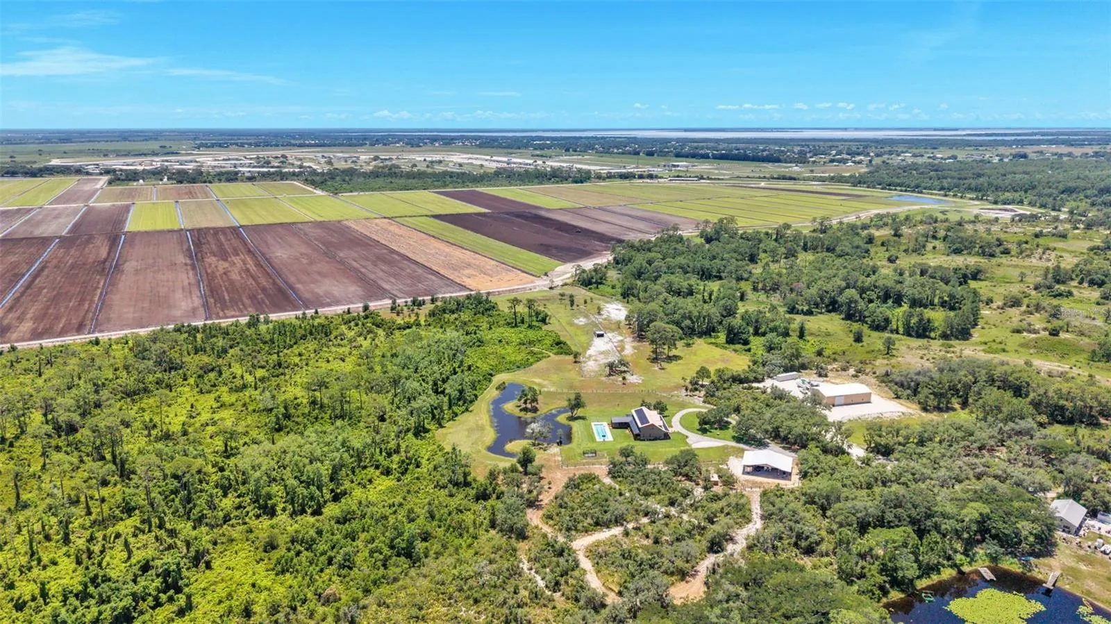 Overview of Property Towards Sod Farm