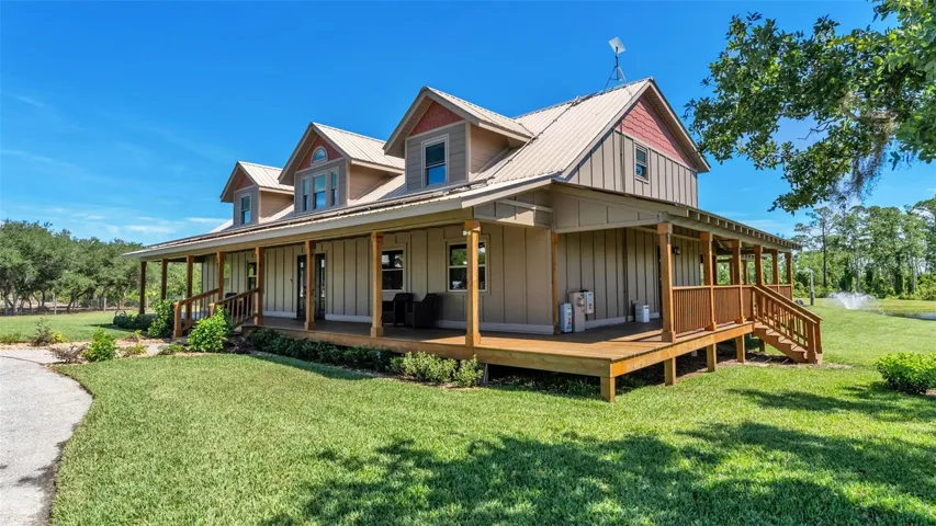 House with Newly Built Wrap Around Porches