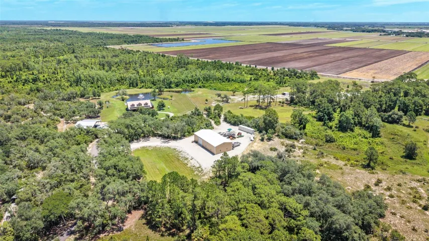 Overview with Metal Building