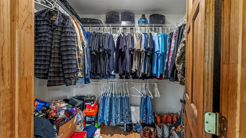 Primary Huge Walk In Closet