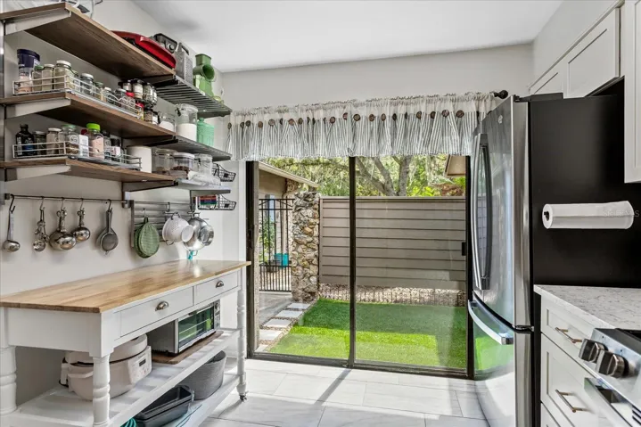 Opens to front courtyard