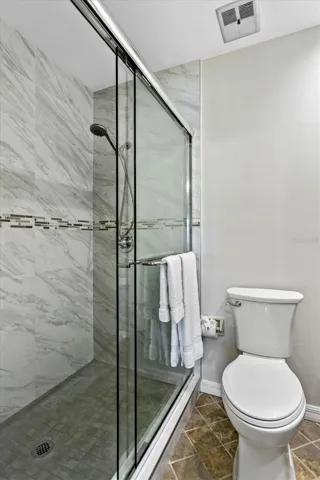 Stunning step-in shower