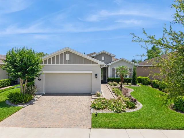 Aerial view from the front of the home