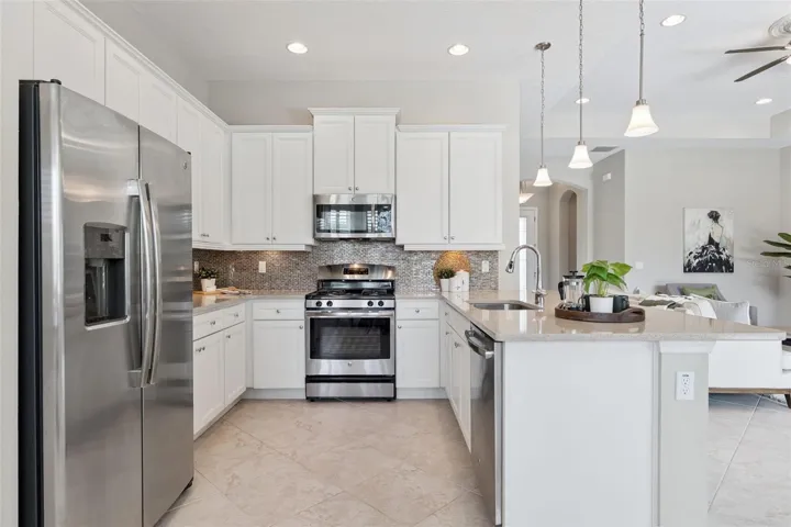 View of the Kitchen area
