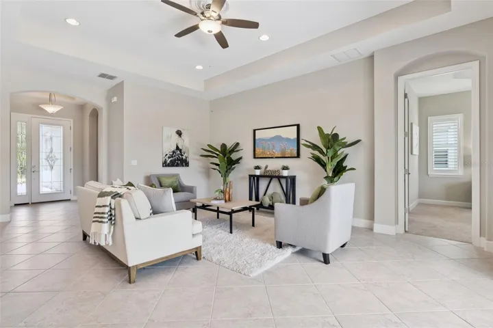 View of the Great Room & Foyer