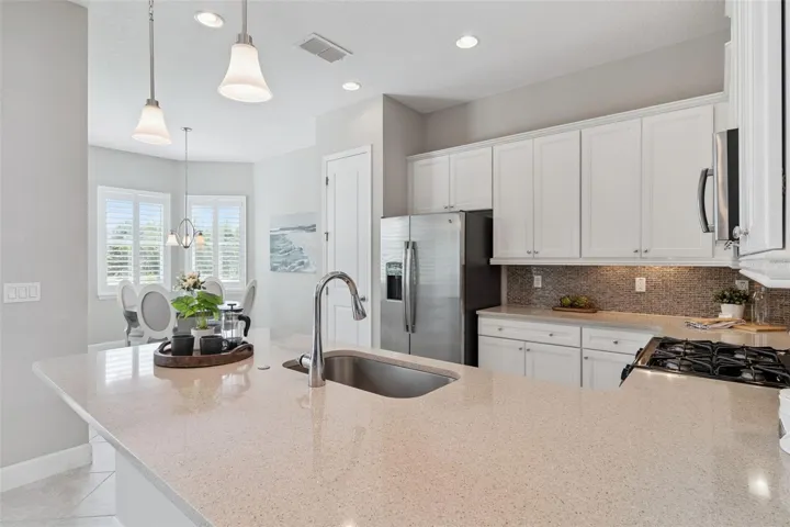 View of the Dinette area off of the Kitchen