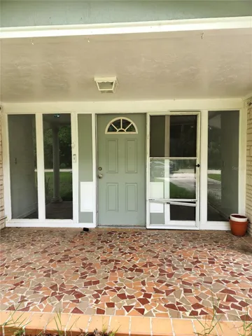 Front door entrance