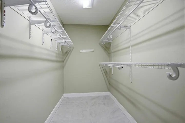 Closet in Mother-in-law suite - room for everything!