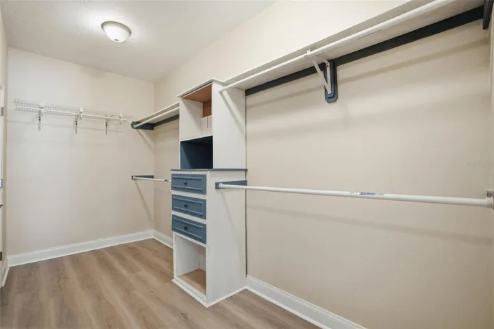 Master closet!