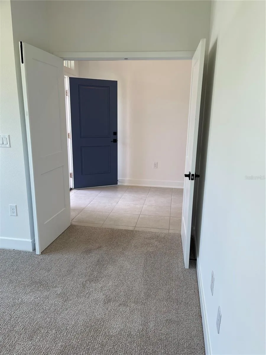 Hall entering Back BR's