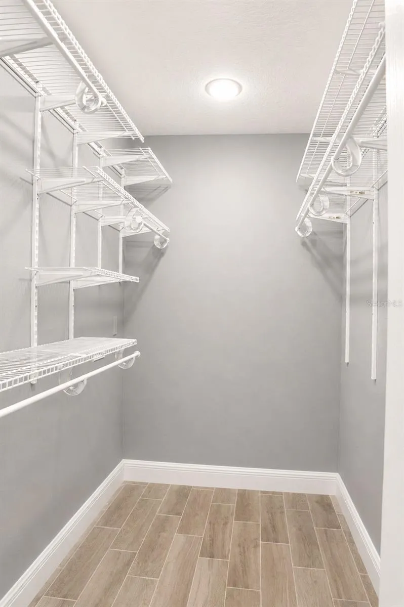 Jack And Jill Closet in Master Bedroom
