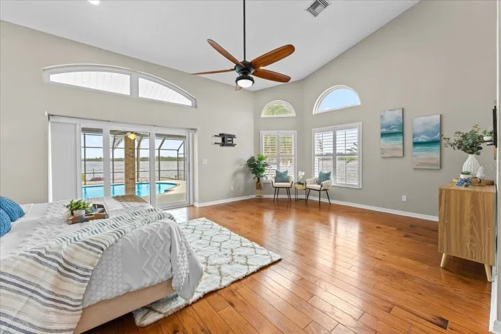 Master Suite...Wake up to beautiful water views!