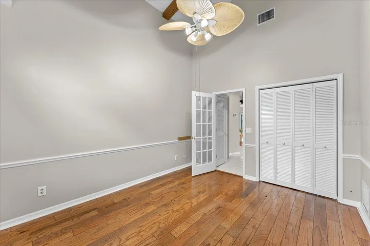 1st Bedroom on 1st floor. Could be a great office