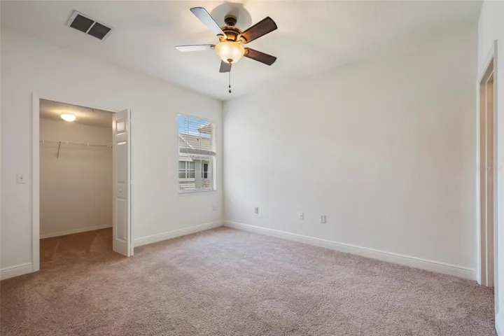2nd Bedroom and large walk in closet.