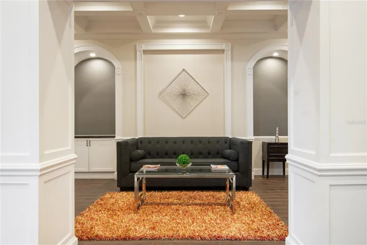 Plenty of space to meet with friends or spend some quite time reading a book in the community clubhouse