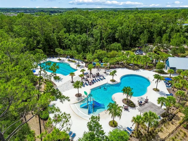 Resort style pools
