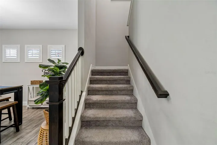 Lighted stairwell