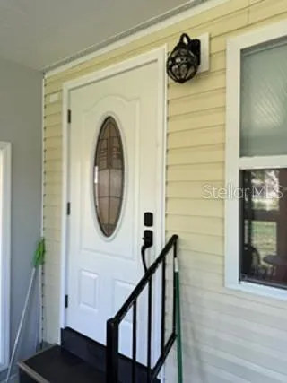 Garage entrance