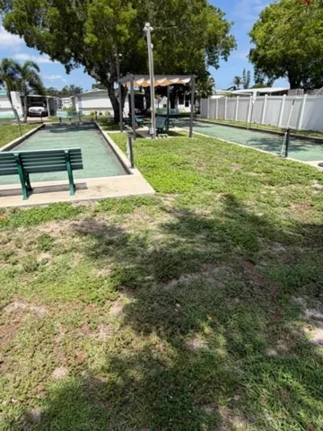 Bocce Ball court