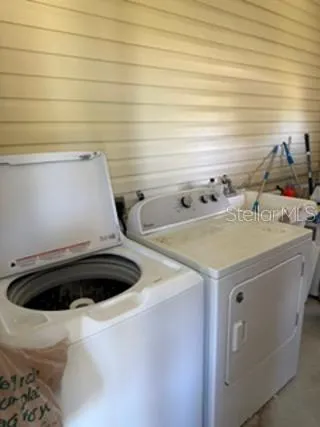 Laundry area