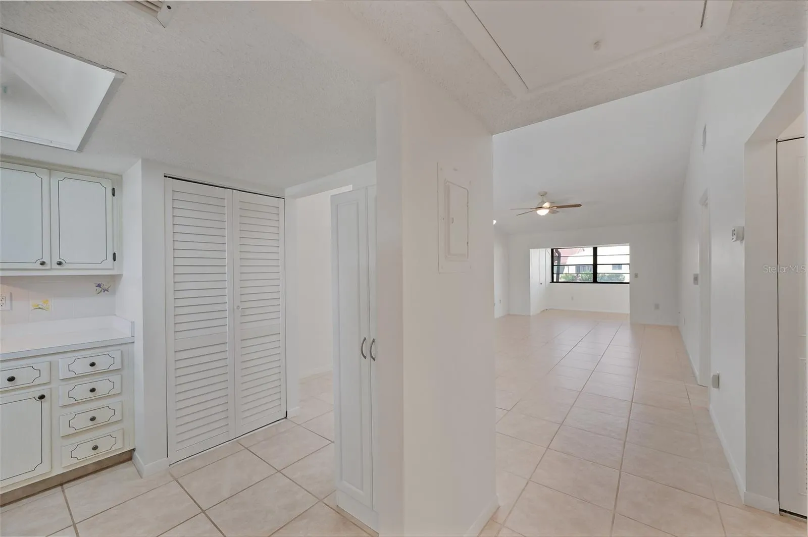 When you enter the unit you will find a neat and clean villa with tiled floors