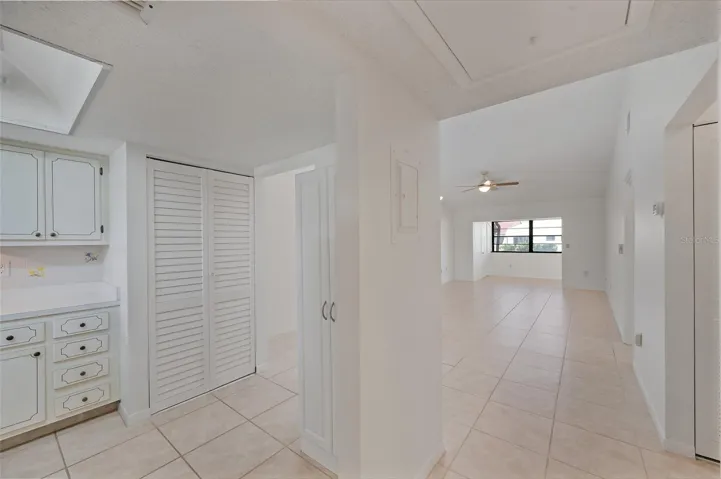When you enter the unit you will find a neat and clean villa with tiled floors