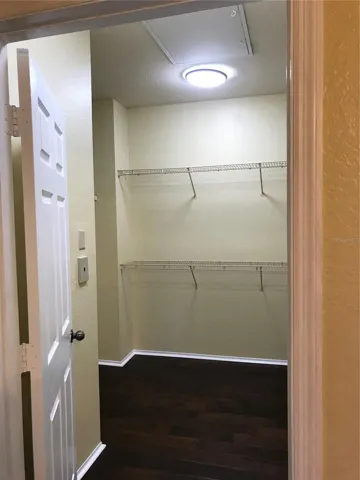 Primary walk-in closet