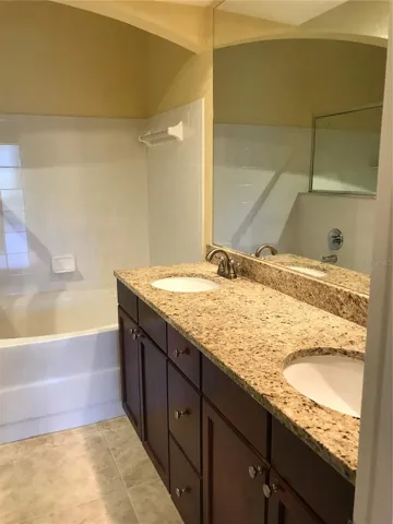 Primary Bath with Dual Sinks