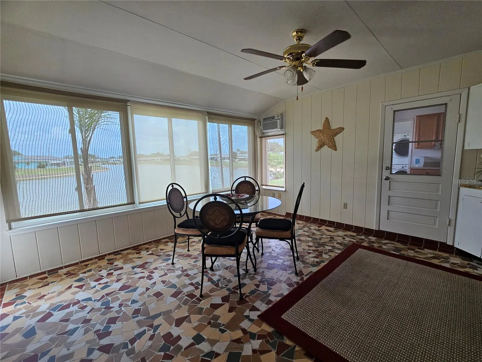 View of the lake from Florida room