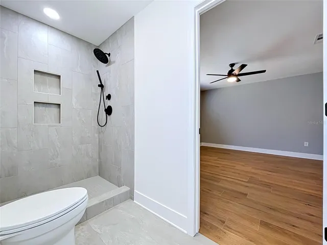 Primary Suite Bathroom with Walk In Shower