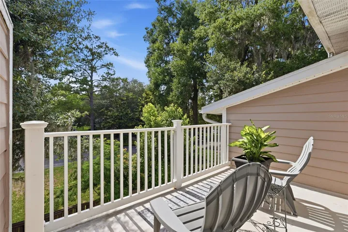Balcony off Primary Bedroom