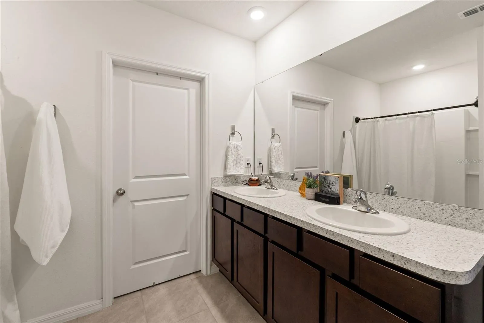 Primary Ensuite with double vanity