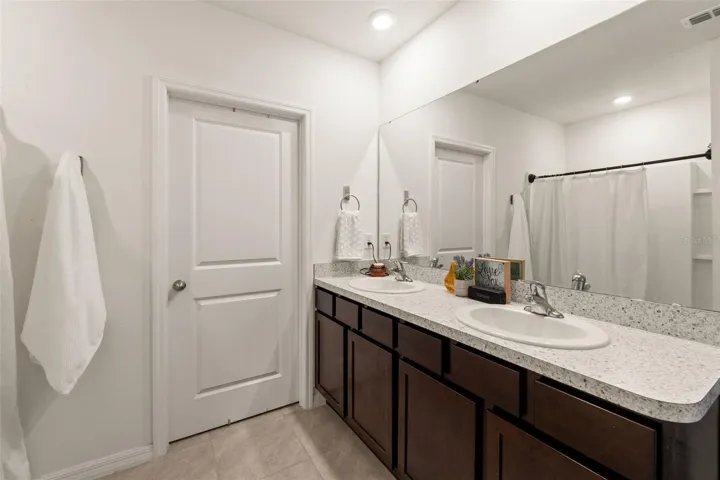 Primary Ensuite with double vanity