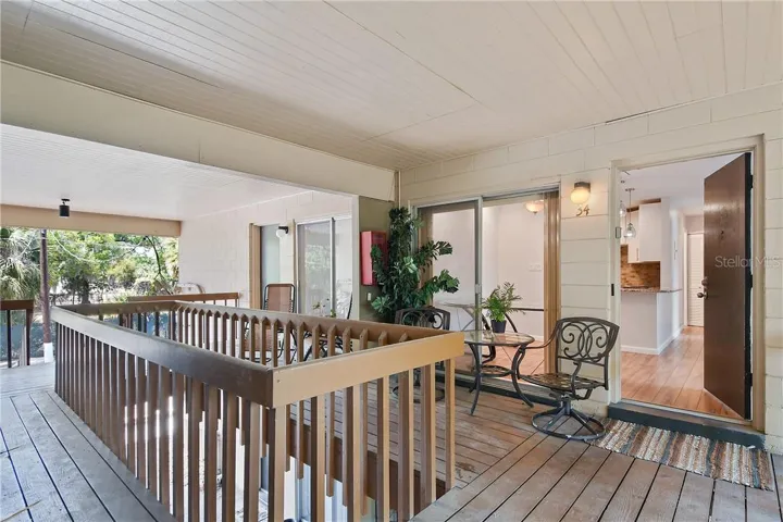 Welcome Home! Relax on your patio deck and enjoy the outdoors.