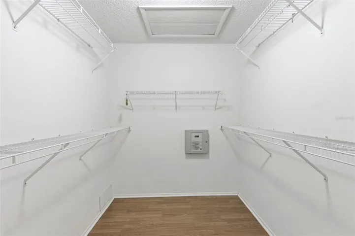 Walk-in closet in Primary Bedroom