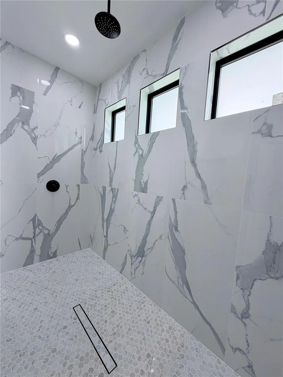 Fully Tiled Updated Shower
