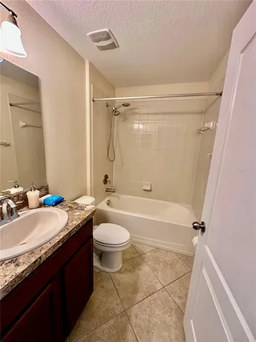 Second bathroom in hall