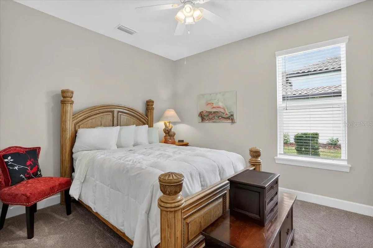 Bedroom 2 is across the hallway and has an en-suite bathrom.