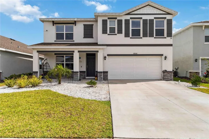 Two Car Garage and Covered Front Proch