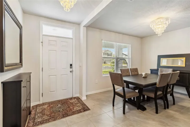 Entryway and Room for Office, Dining or Playroom