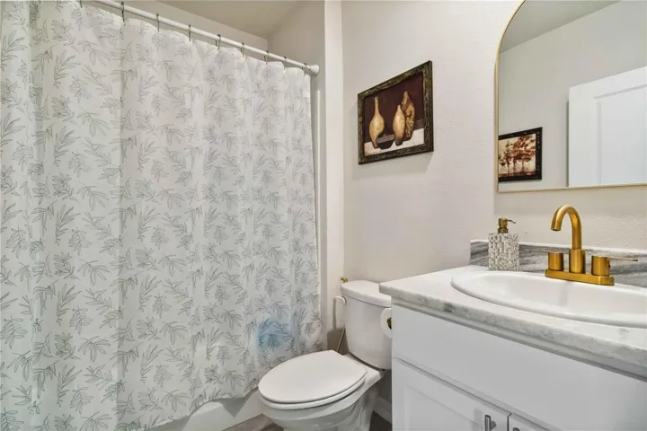 First Floor Full Bath with Tub and Shower