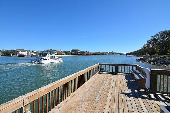 Watch the boats go by as you fish...