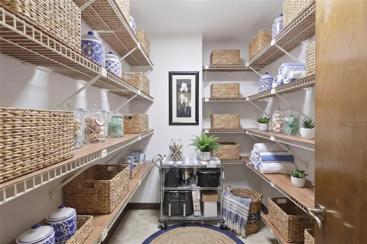 Oversized Pantry Virtually Staged