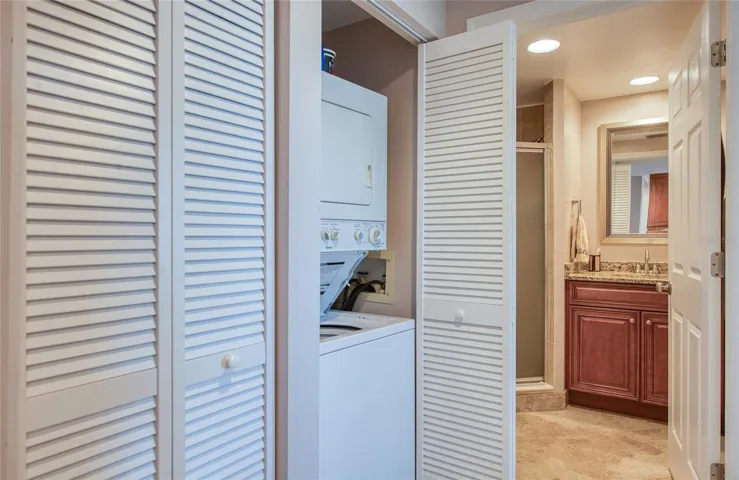 Washer Dryer Closet