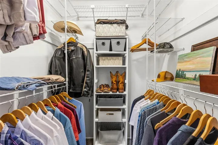 Master closet