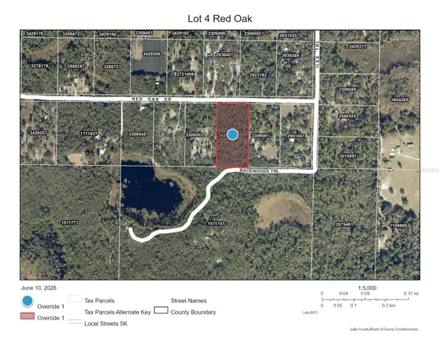 Parcel Map Lake Co PA