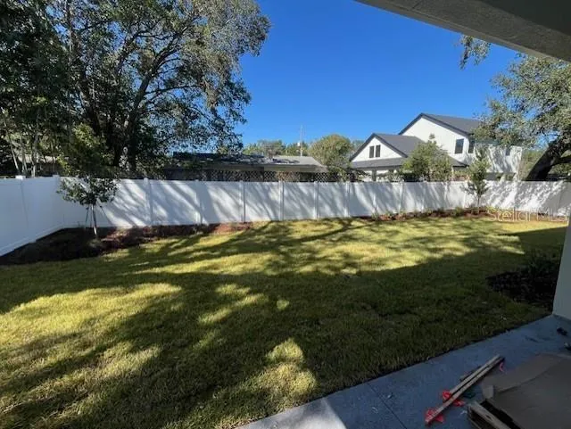 Backyard View