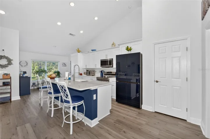 Kitchen Space with Coat Closet