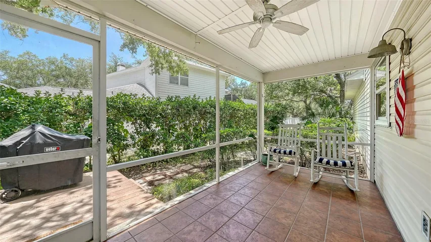 Screened porch