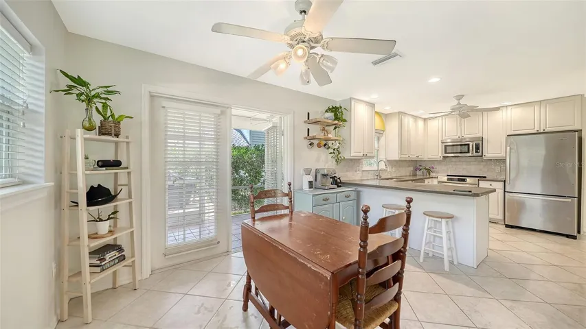 Dining area